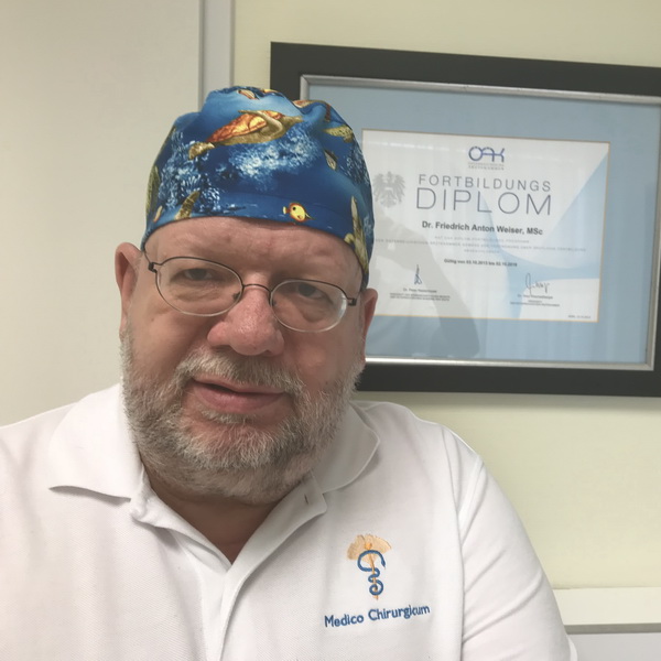 MedR Dr Friedrich Anton Weiser, MSc